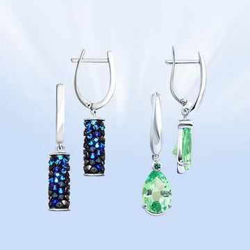 Ohrringe, Silber 925