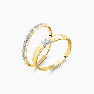 Damenringe und Trauringe, Gelbgold 585