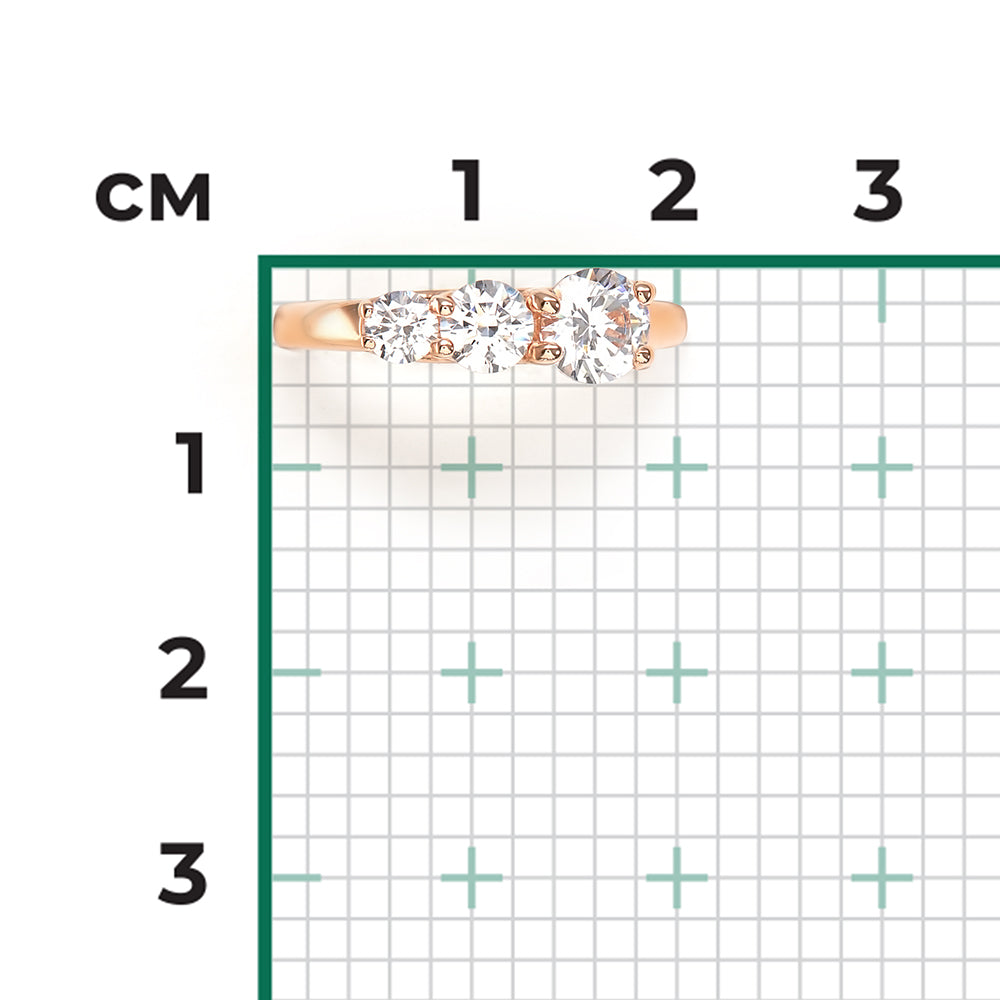 Damenring mit Zirkonia 2