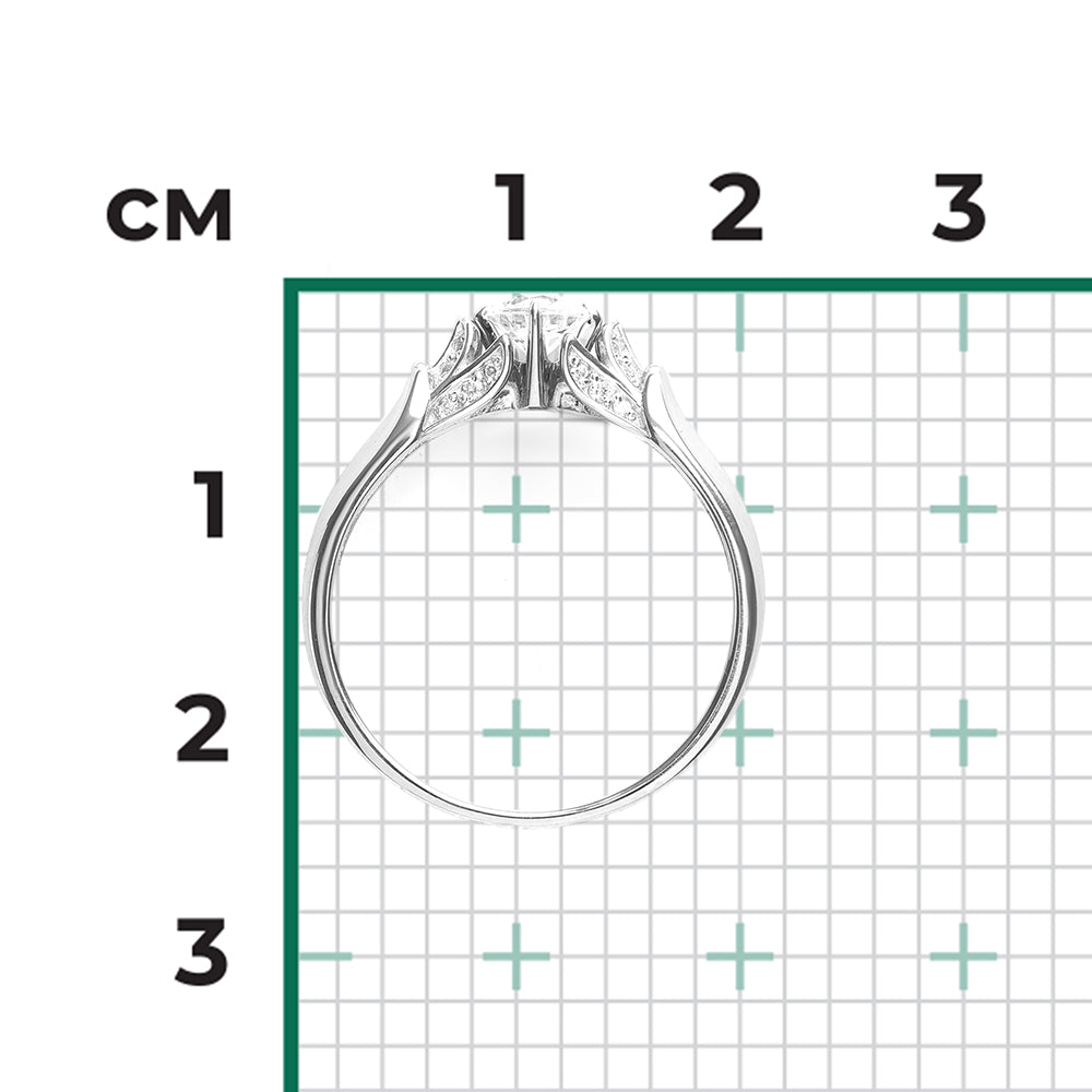 Damenring mit Zirkonia 2