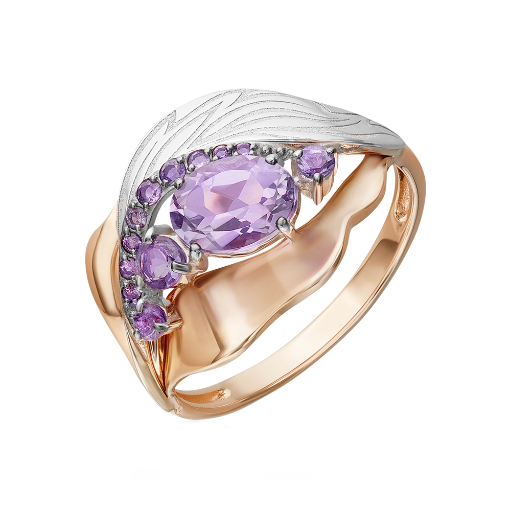 Damenring mit Amethyst