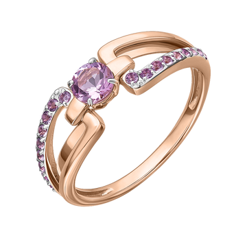 Damenring mit Amethyst