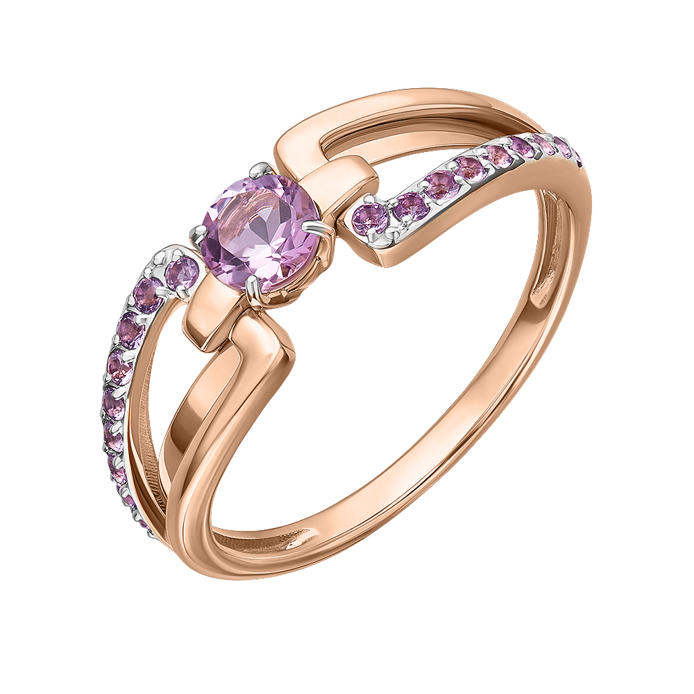 Damenring mit Amethyst