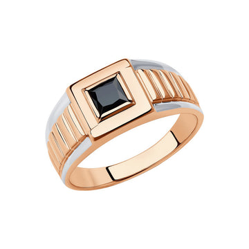 Herrenring mit Zirkonia