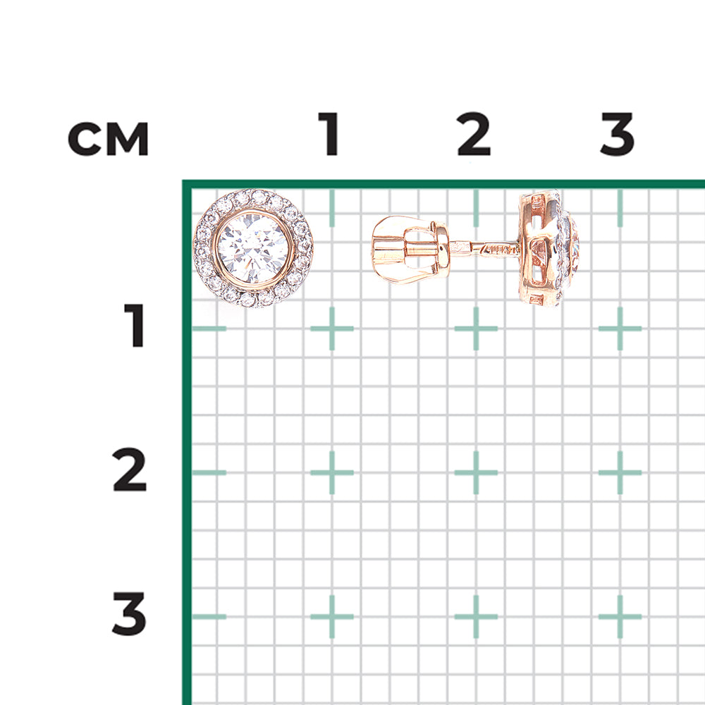 Ohrstecker mit Zirkonia 2