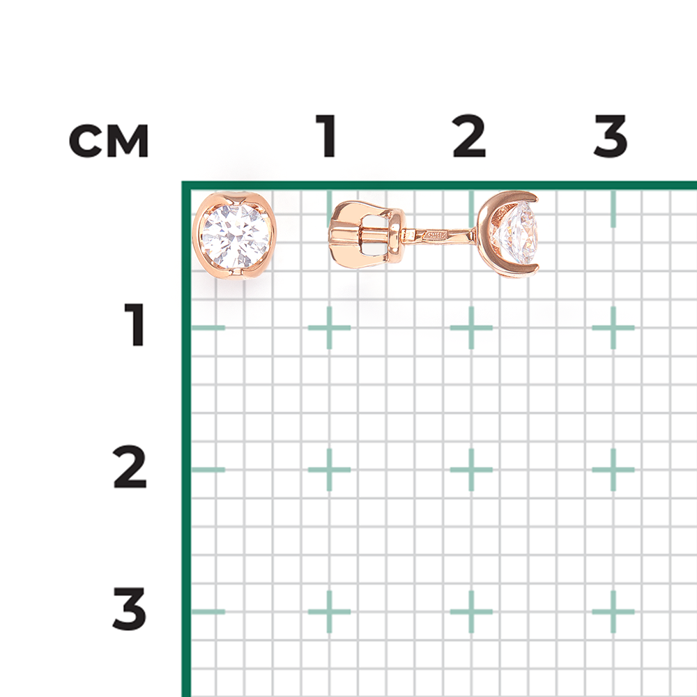 Ohrstecker mit Zirkonia 3