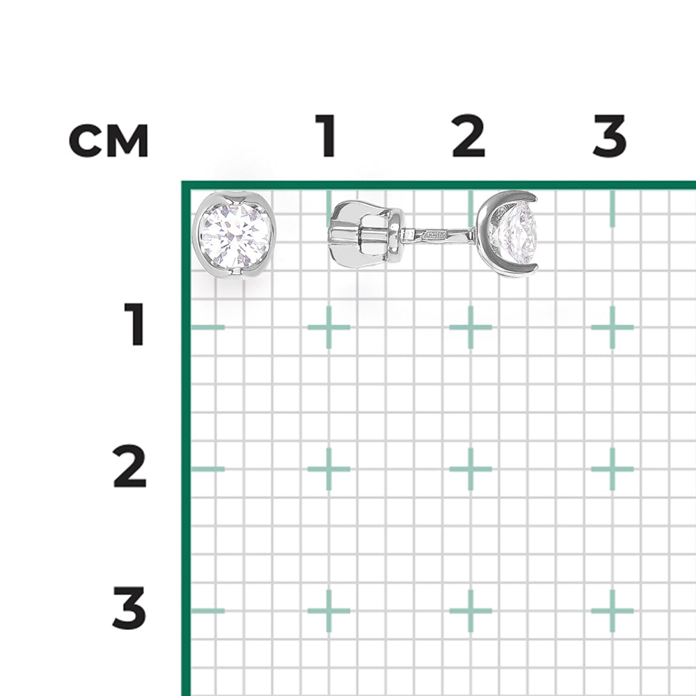 Ohrstecker mit Zirkonia