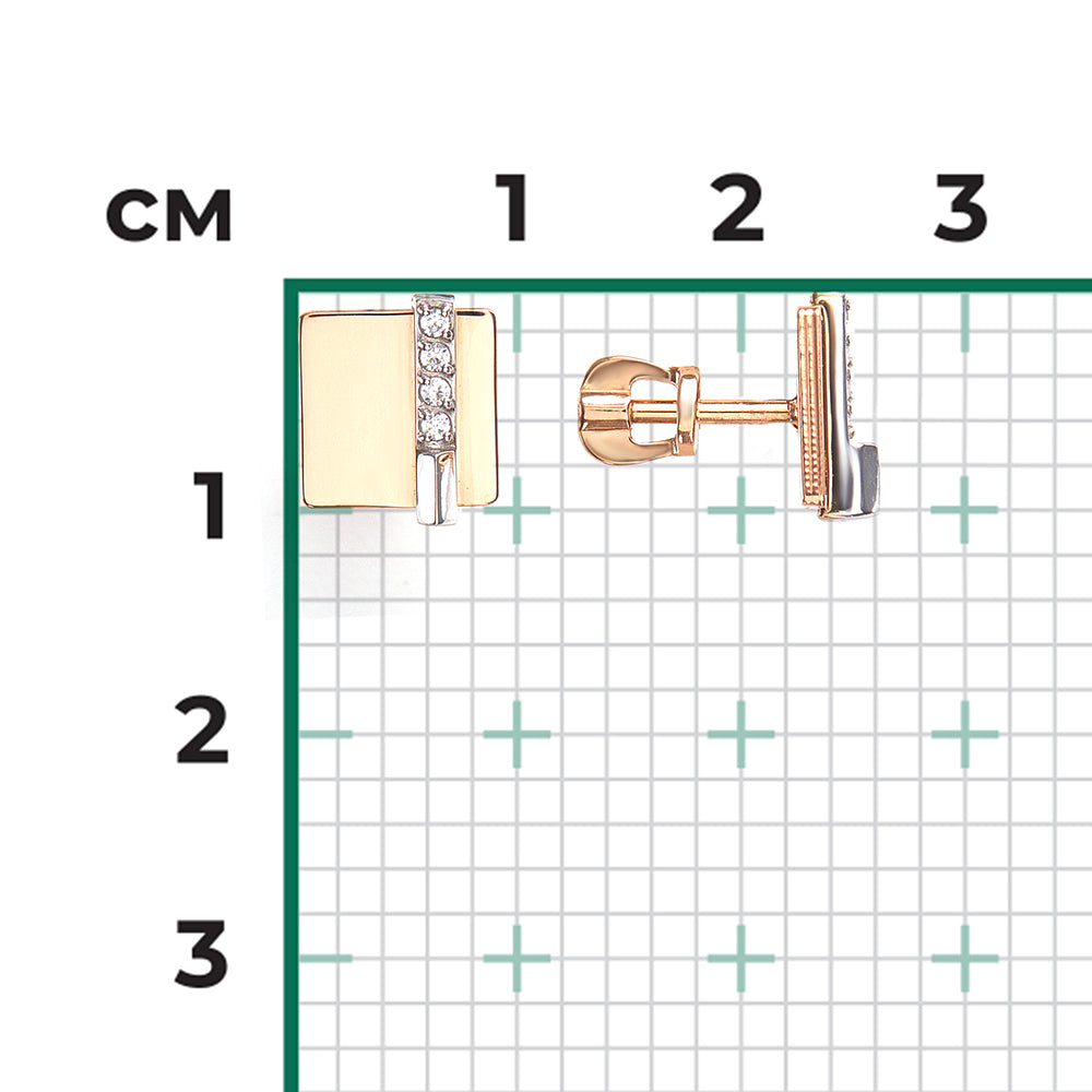 Ohrstecker mit Zirkonia 2
