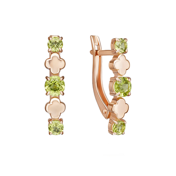 Ohrhänger mit Chrysolithen