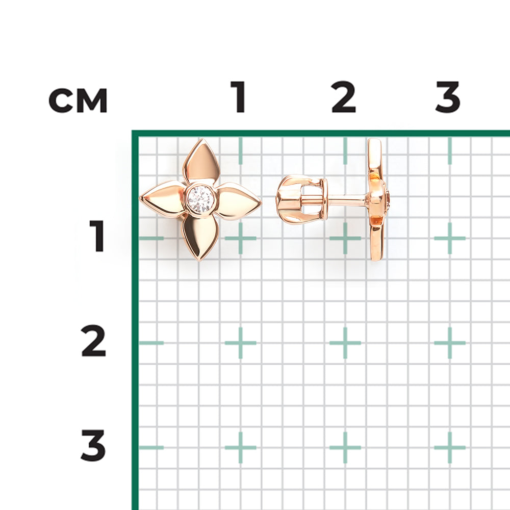 Ohrstecker mit Zirkonia 2