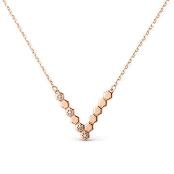 Collier mit Anhänger und Zirkonia