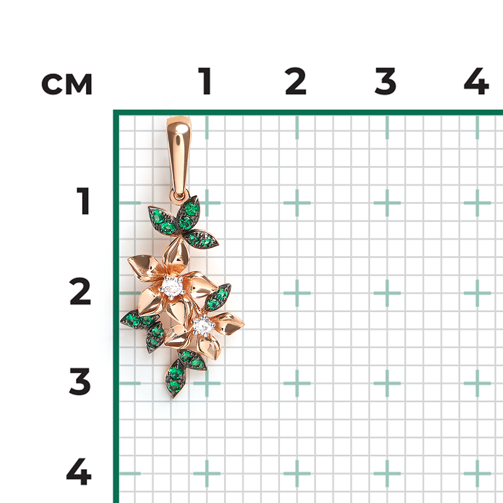 Anhänger mit Zirkonia 3