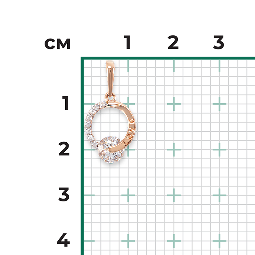 Anhänger mit Zirkonia 2