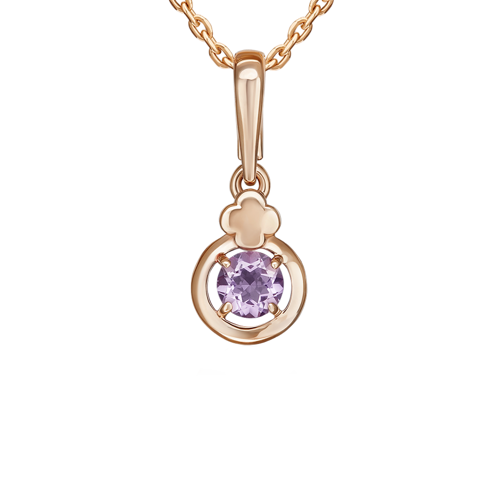 Anhänger mit Amethyst