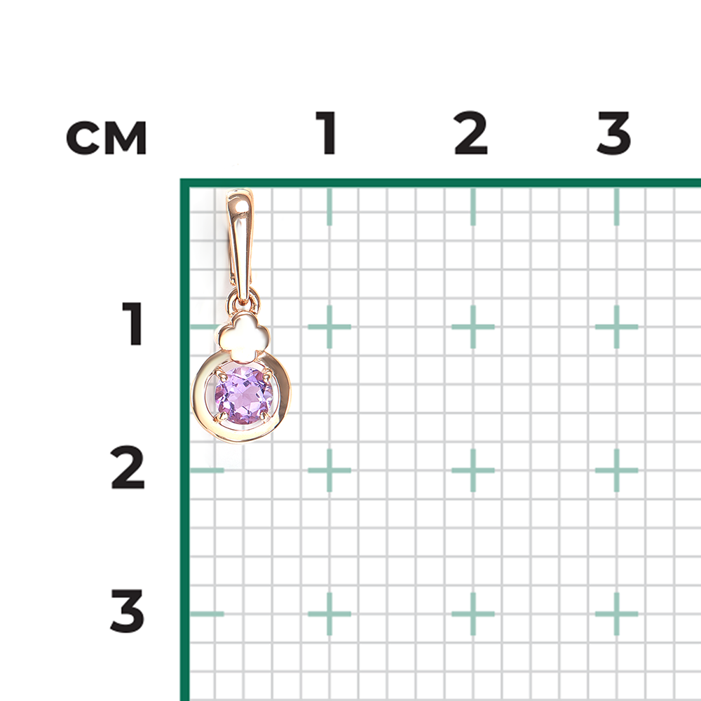 Anhänger mit Amethyst 2