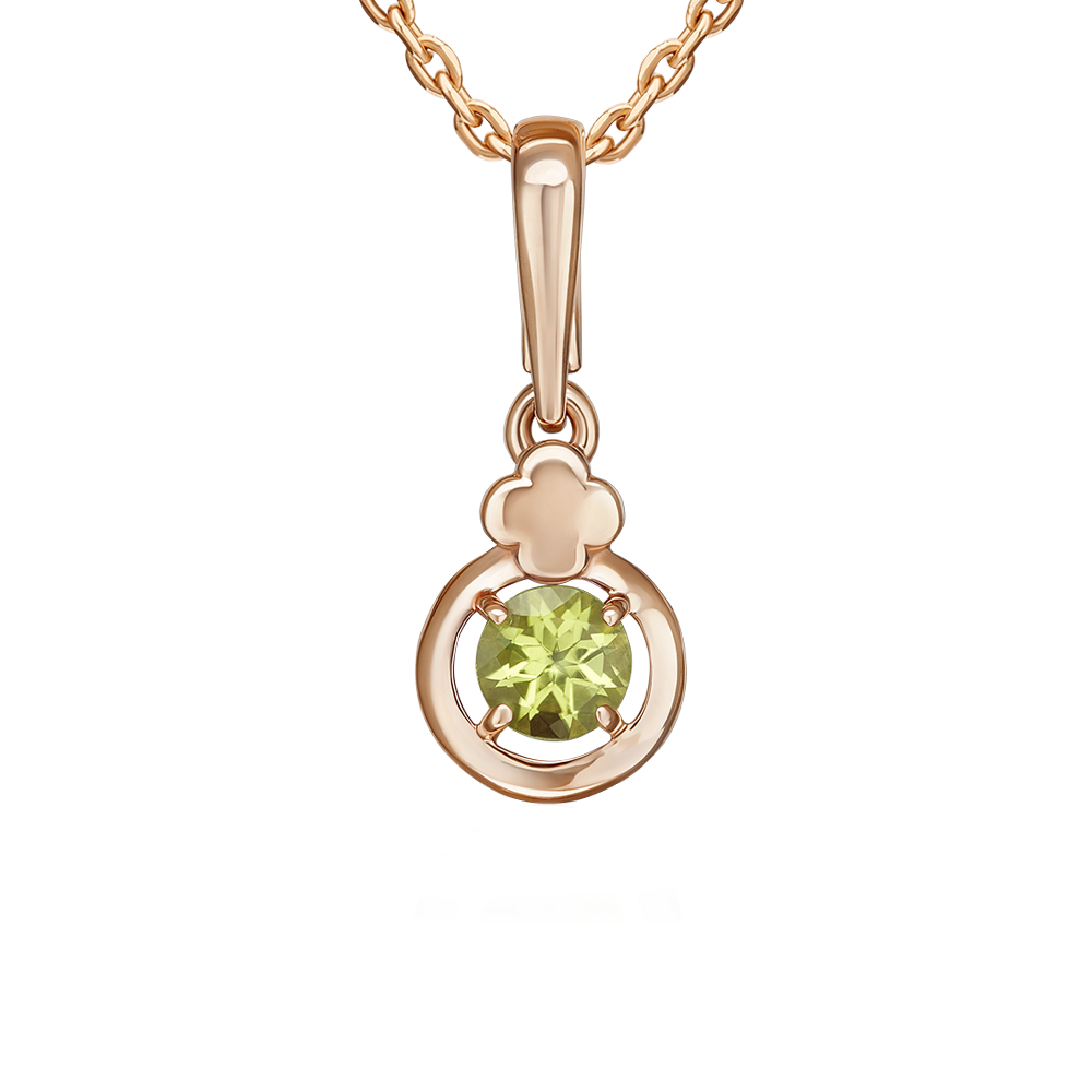 Anhänger mit Chrysolith