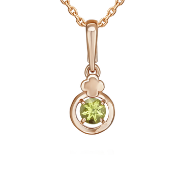 Anhänger mit Chrysolith
