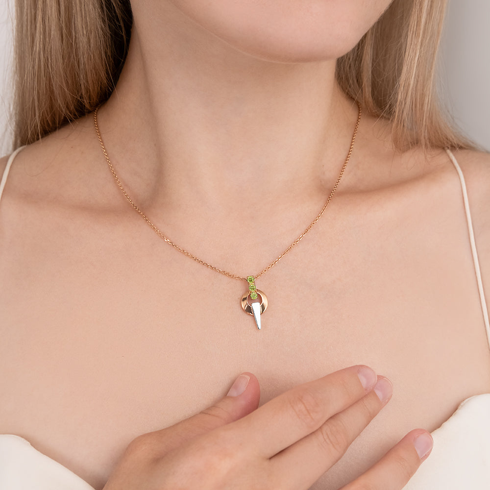 Anhänger mit Chrysolith 3