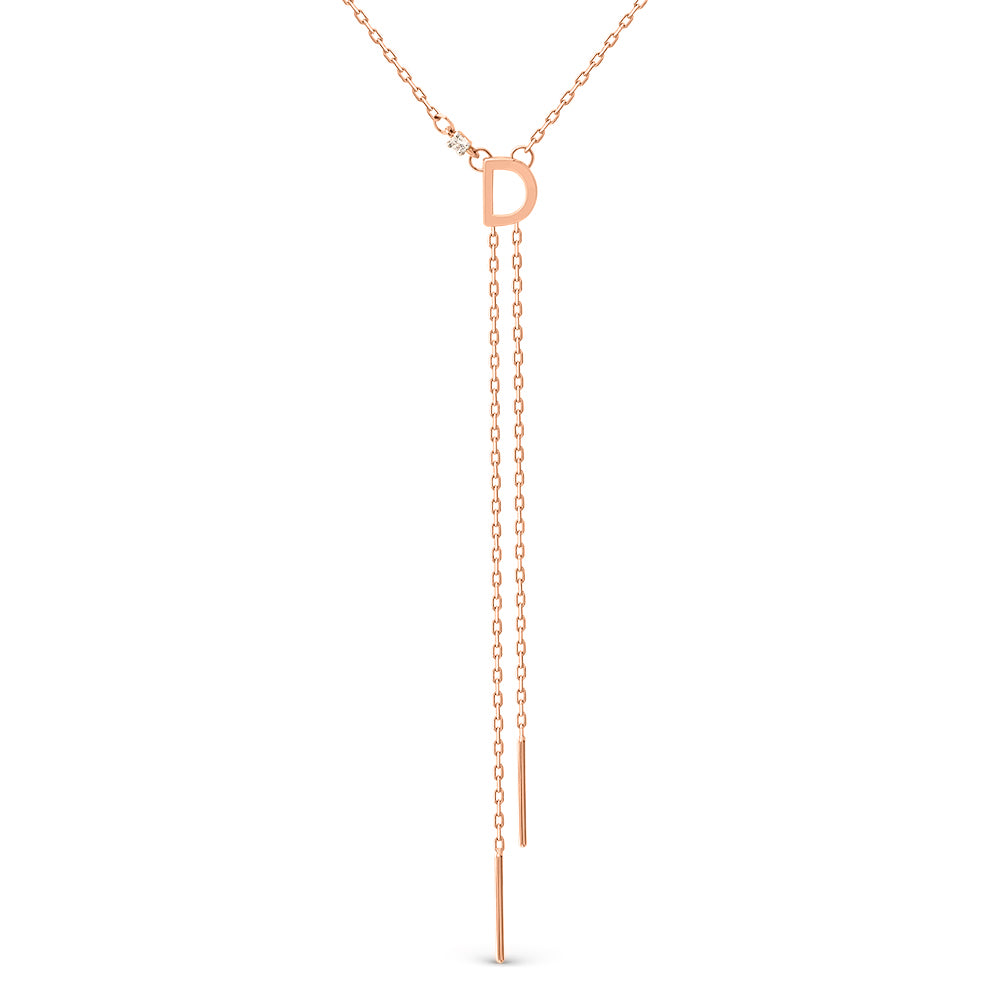 Collier mit Anhänger und Zirkonia