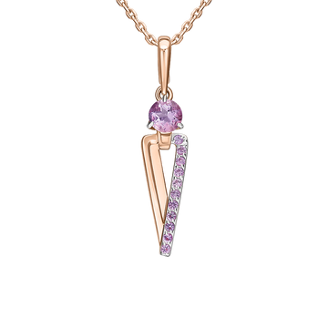 Anhänger mit Amethyst