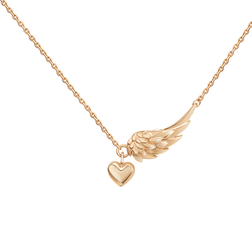 Collier „Flügel & Herz“