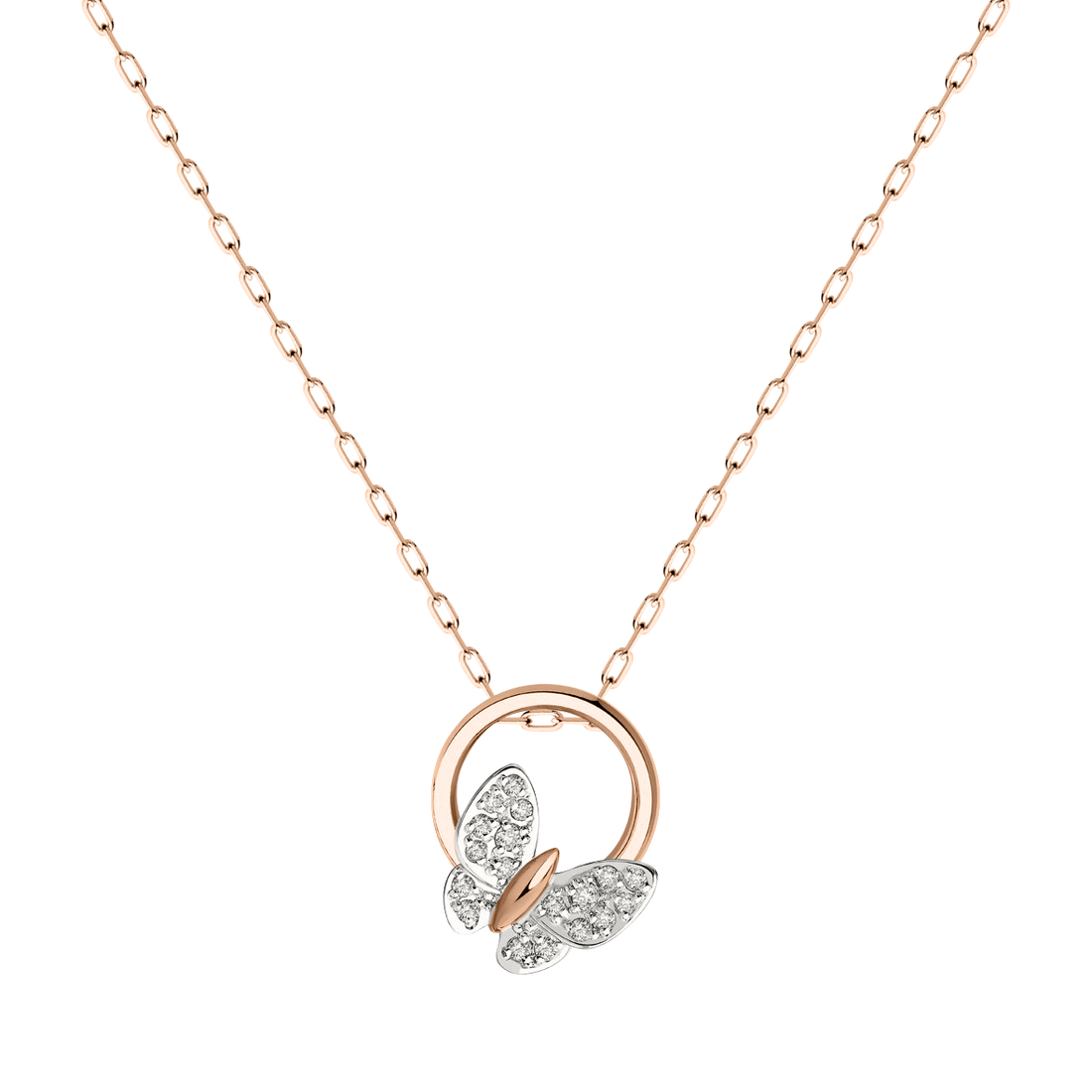 Collier mit Anhänger und Zirkonia