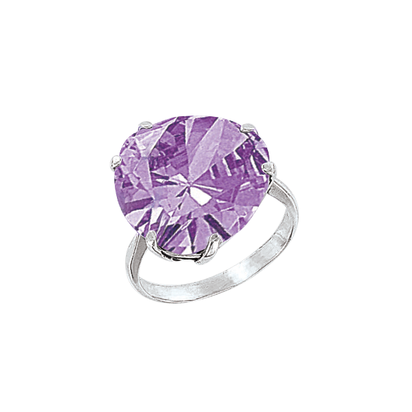 Damenring mit Amethyst