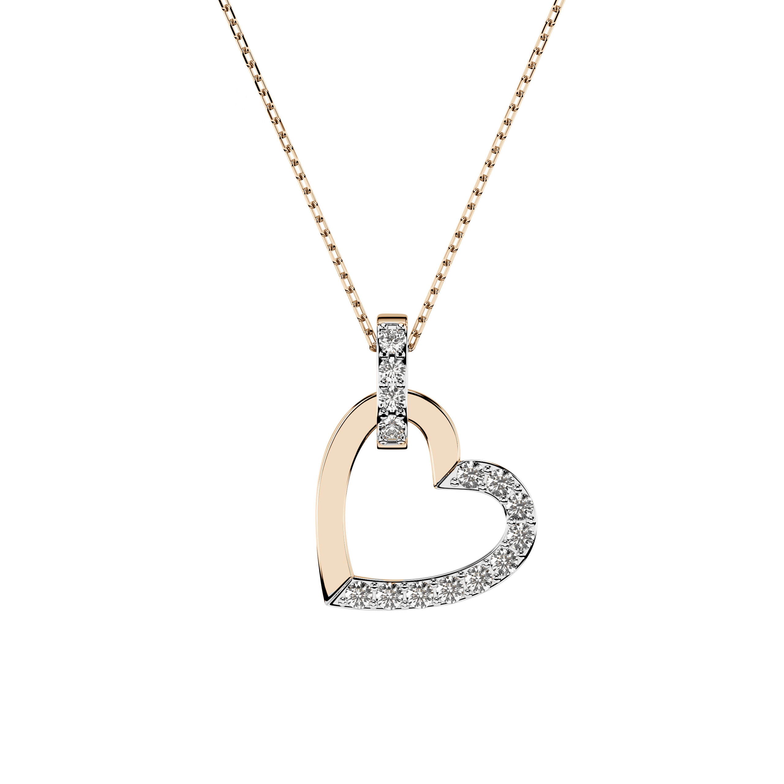 Collier mit Brillanten