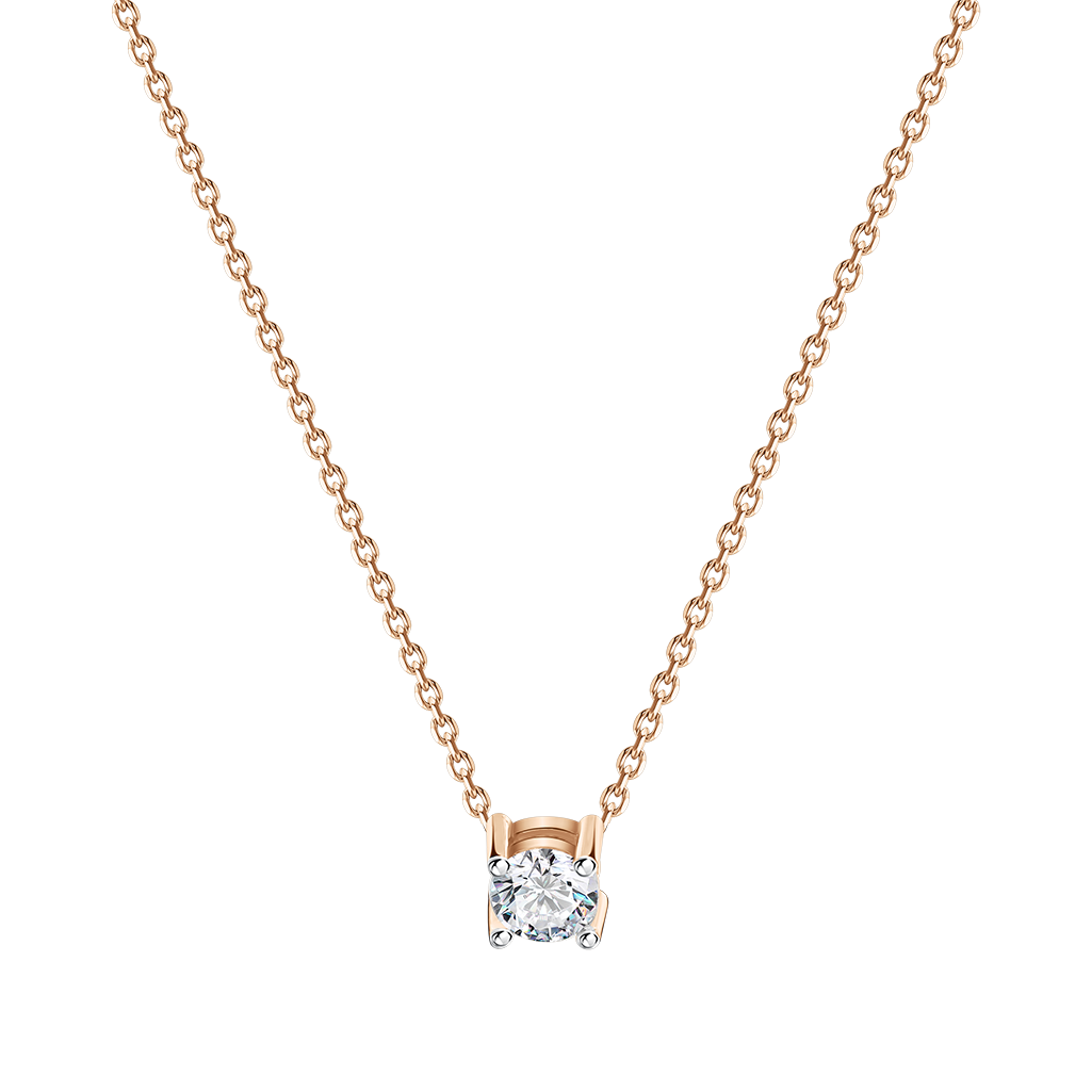 Collier mit Brillant