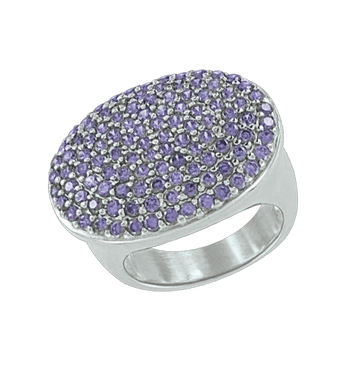 Damenring mit Zirkonia