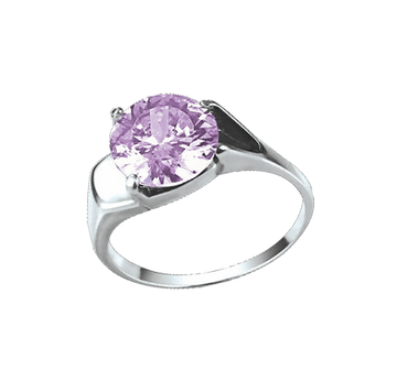 Damenring mit Amethyst