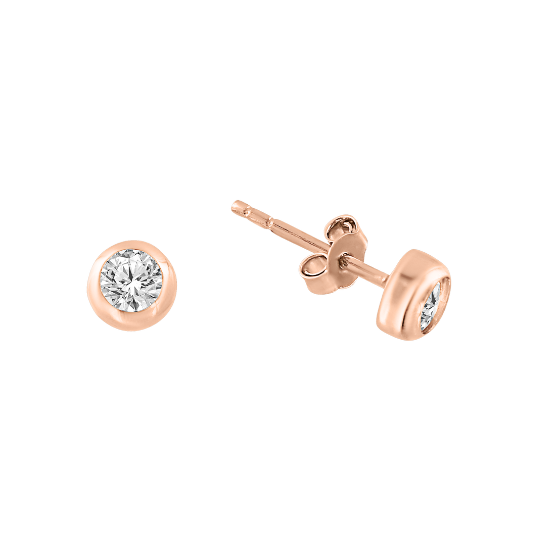 Ohrstecker mit Zirkonia