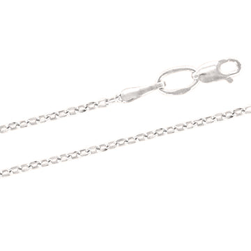 Weißgold Kette
