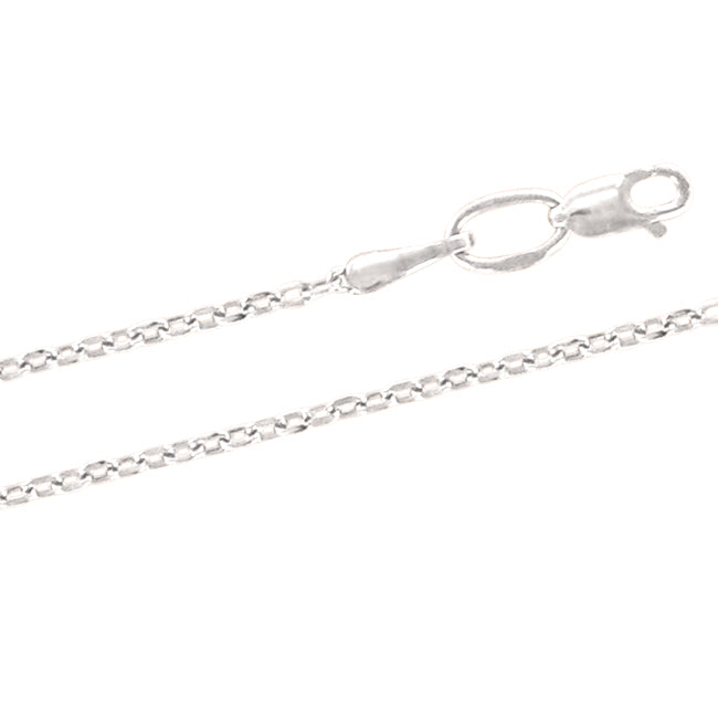 Weißgold Kette