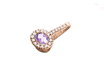 Anhänger mit Amethyst und Brillant