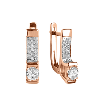Ohrhänger mit Swarovski Zirkonia