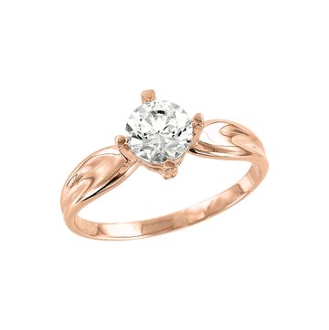 Damenring mit Swarovski Zirkonia