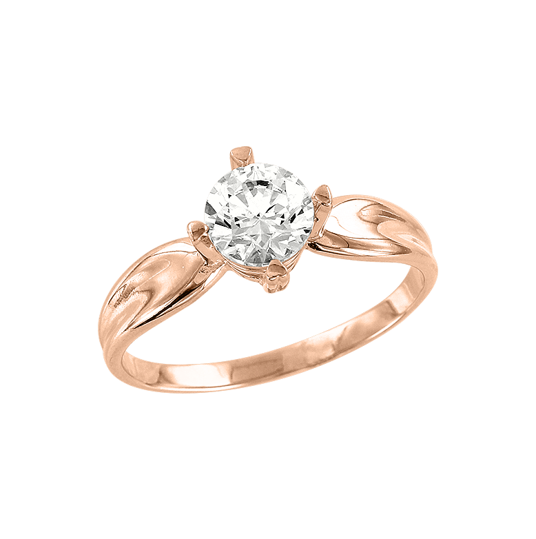 Damenring mit Swarovski Zirkonia