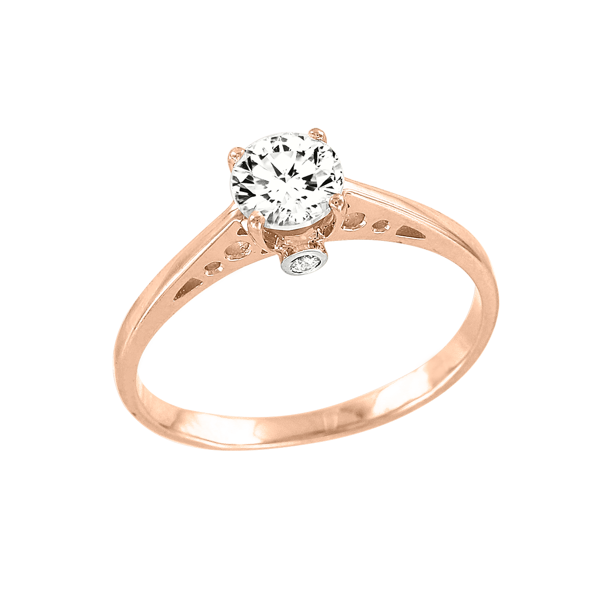 Damenring mit Swarovski Zirkonia
