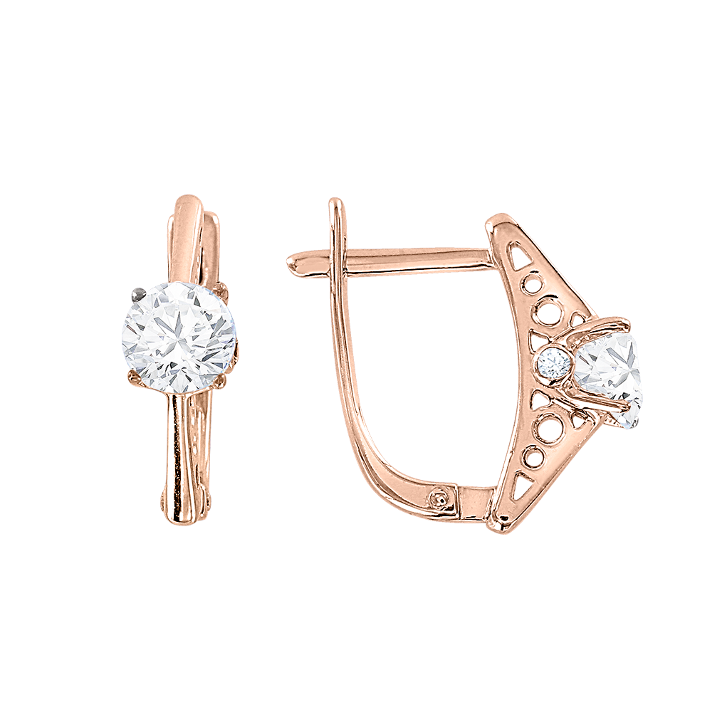 Ohrhänger mit Zirkonia Swarovski