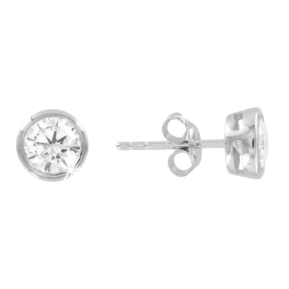 Ohrstecker mit Zirkonia