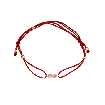 Armband "Unendlichkeit" mit Zirkonia