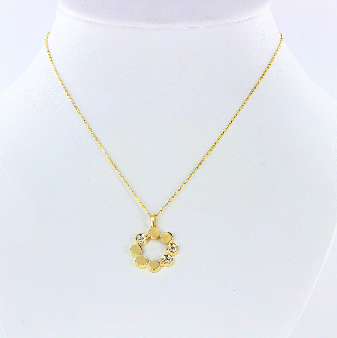 Gelbgold Kette mit Anhänger