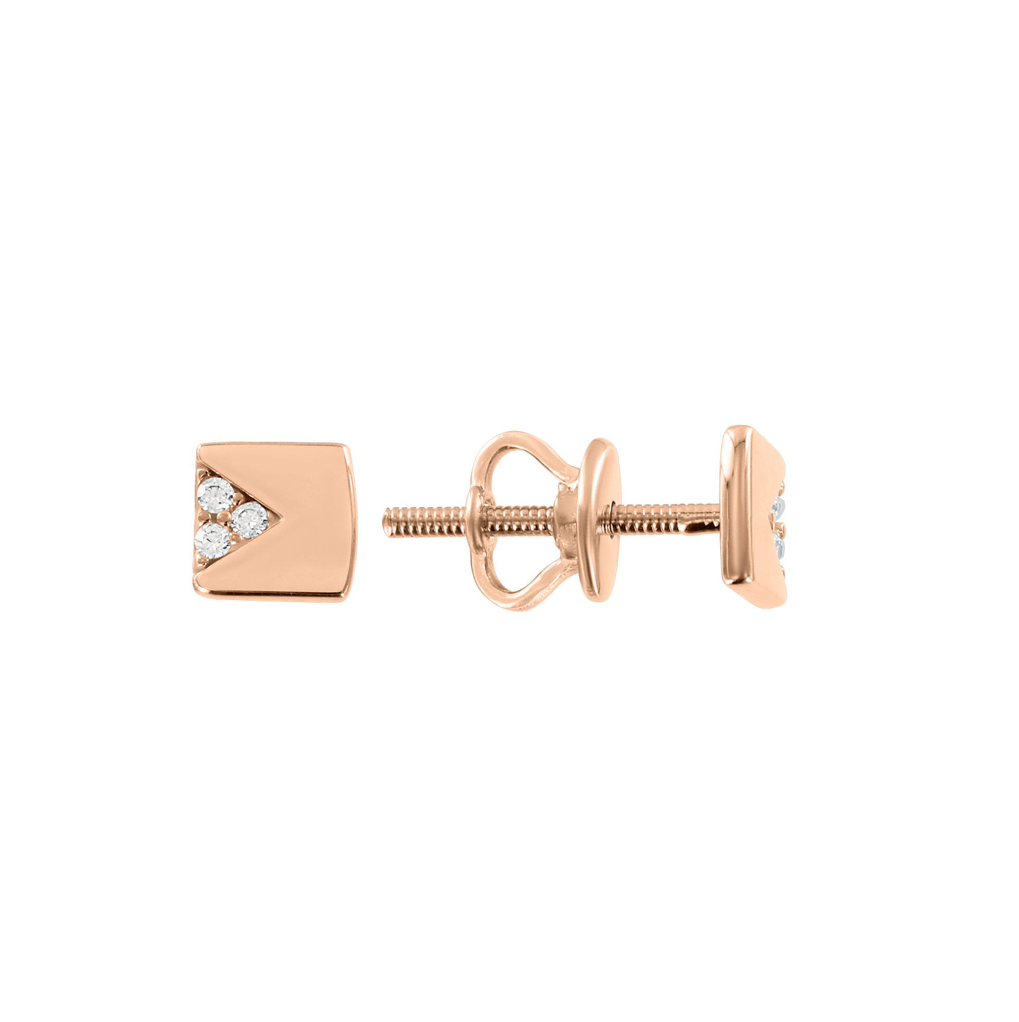 Ohrstecker mit Zirkonia