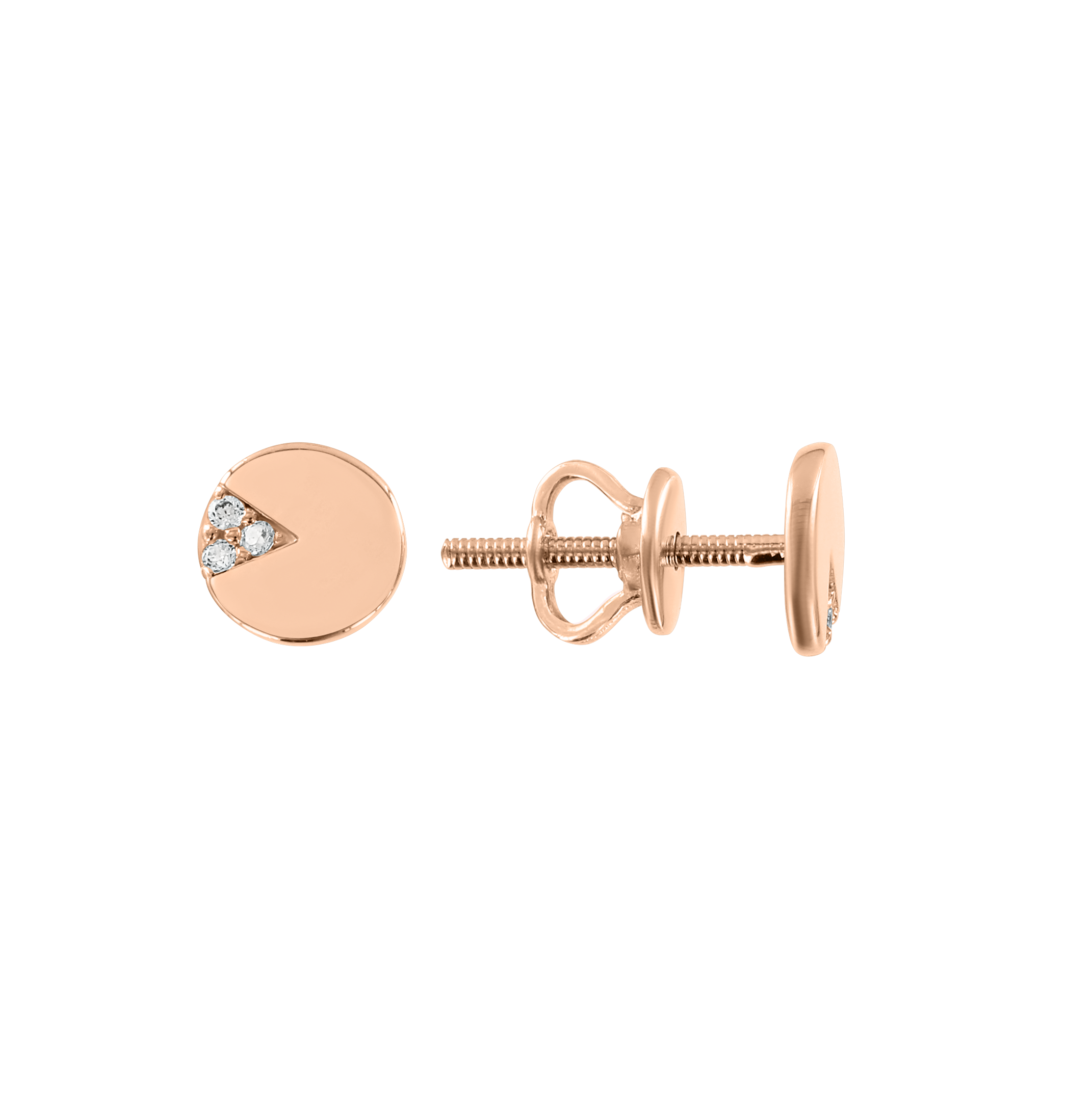 Ohrstecker mit Zirkonia