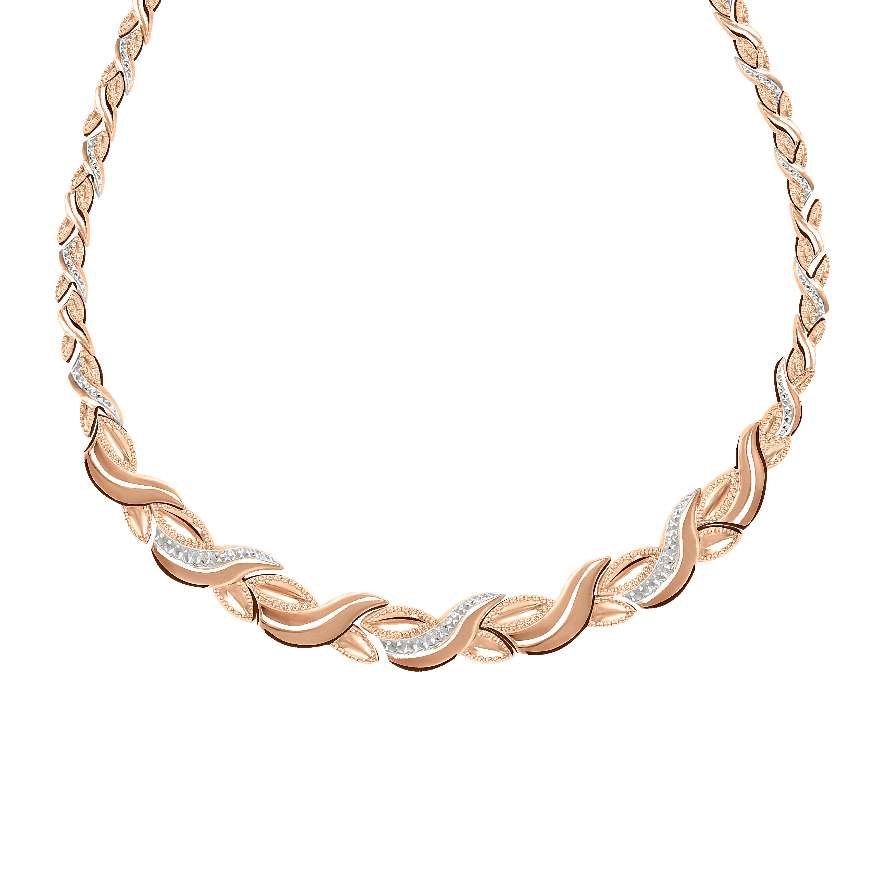 Collier, Rotgold, 585°