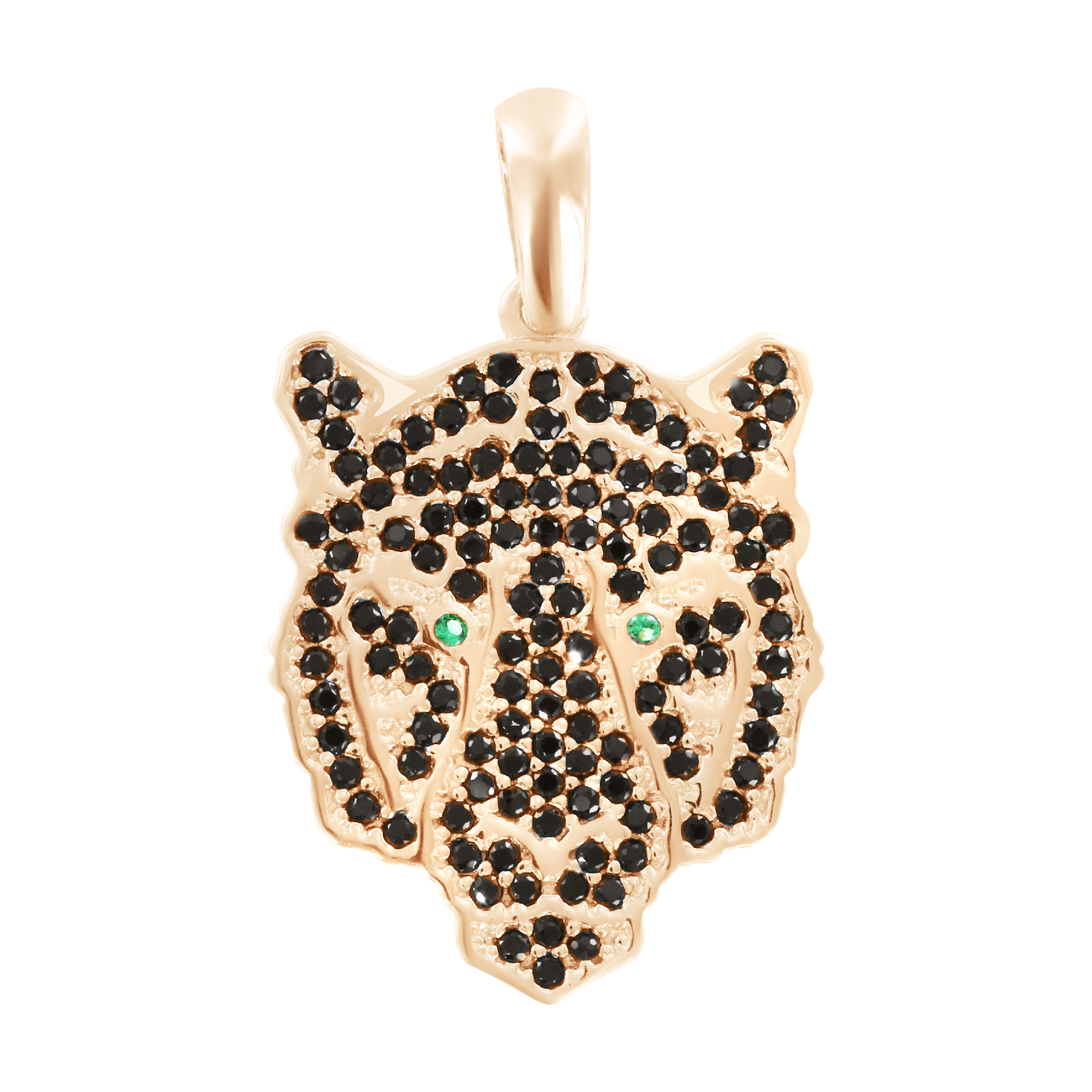 Anhänger Tiger mit Zirkonia
