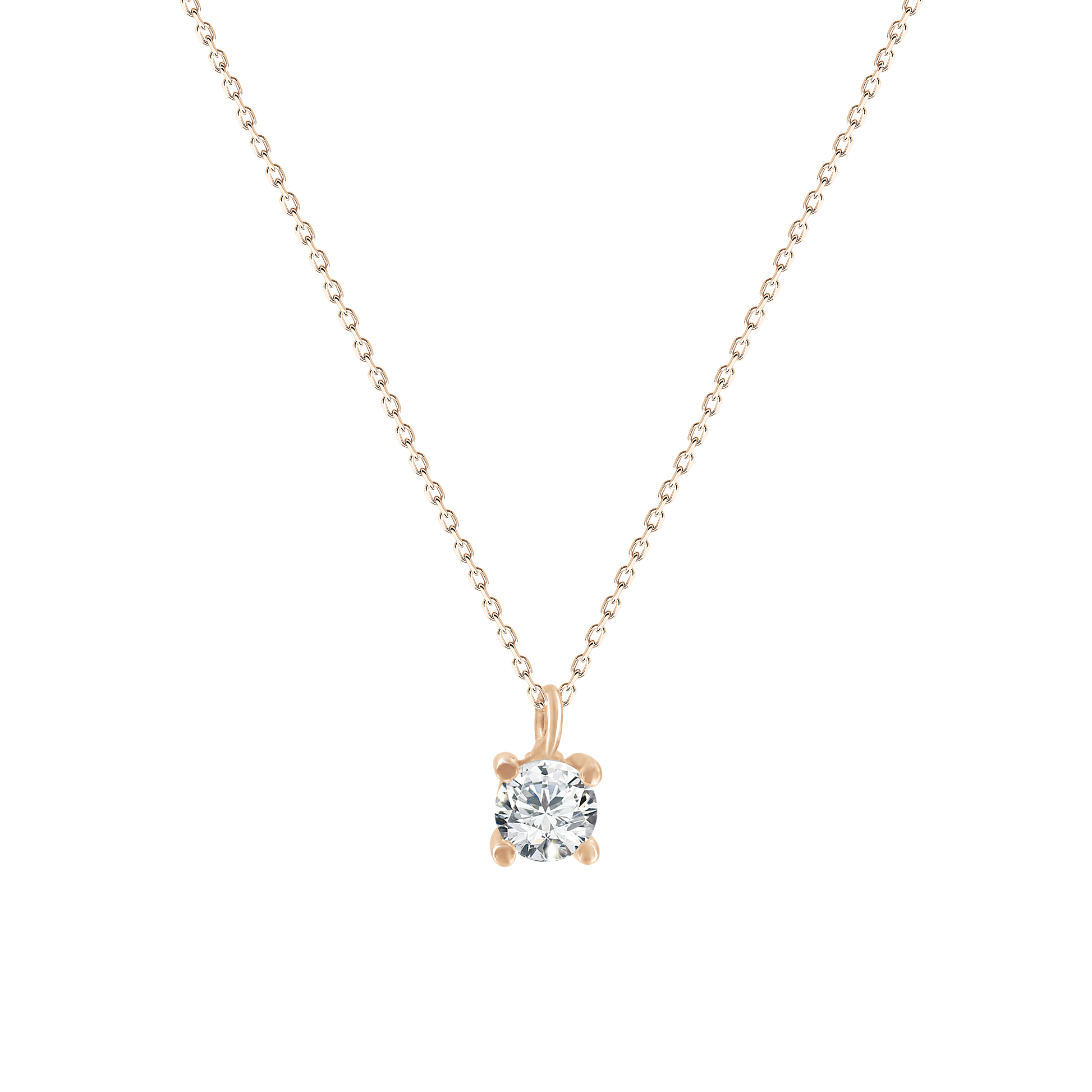 Collier mit Anhänger und Zirkonia