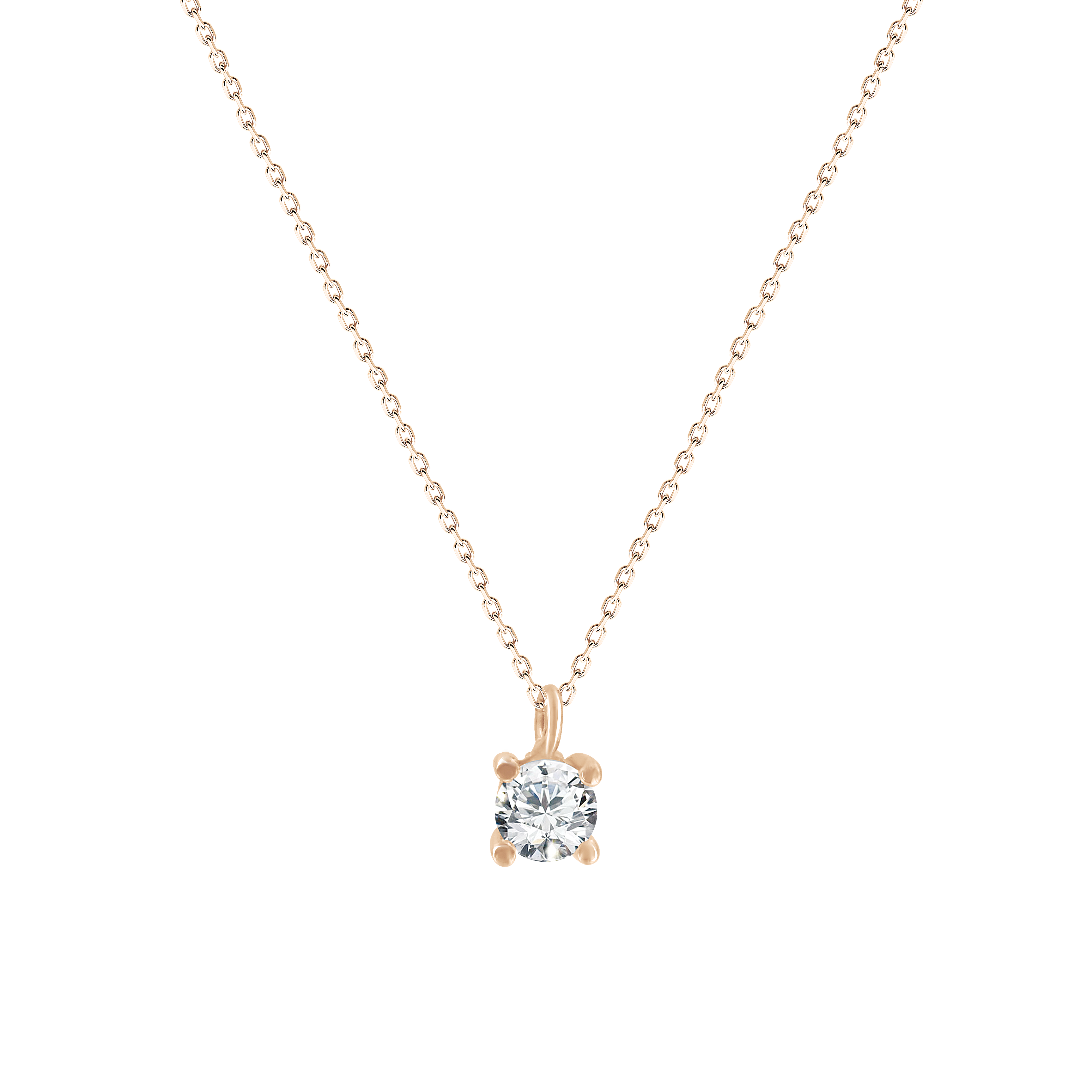 Collier mit Anhänger und Zirkonia