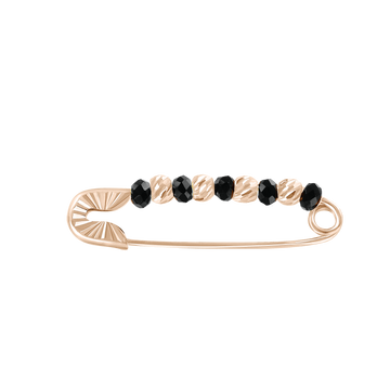 Brosche mit Onyx